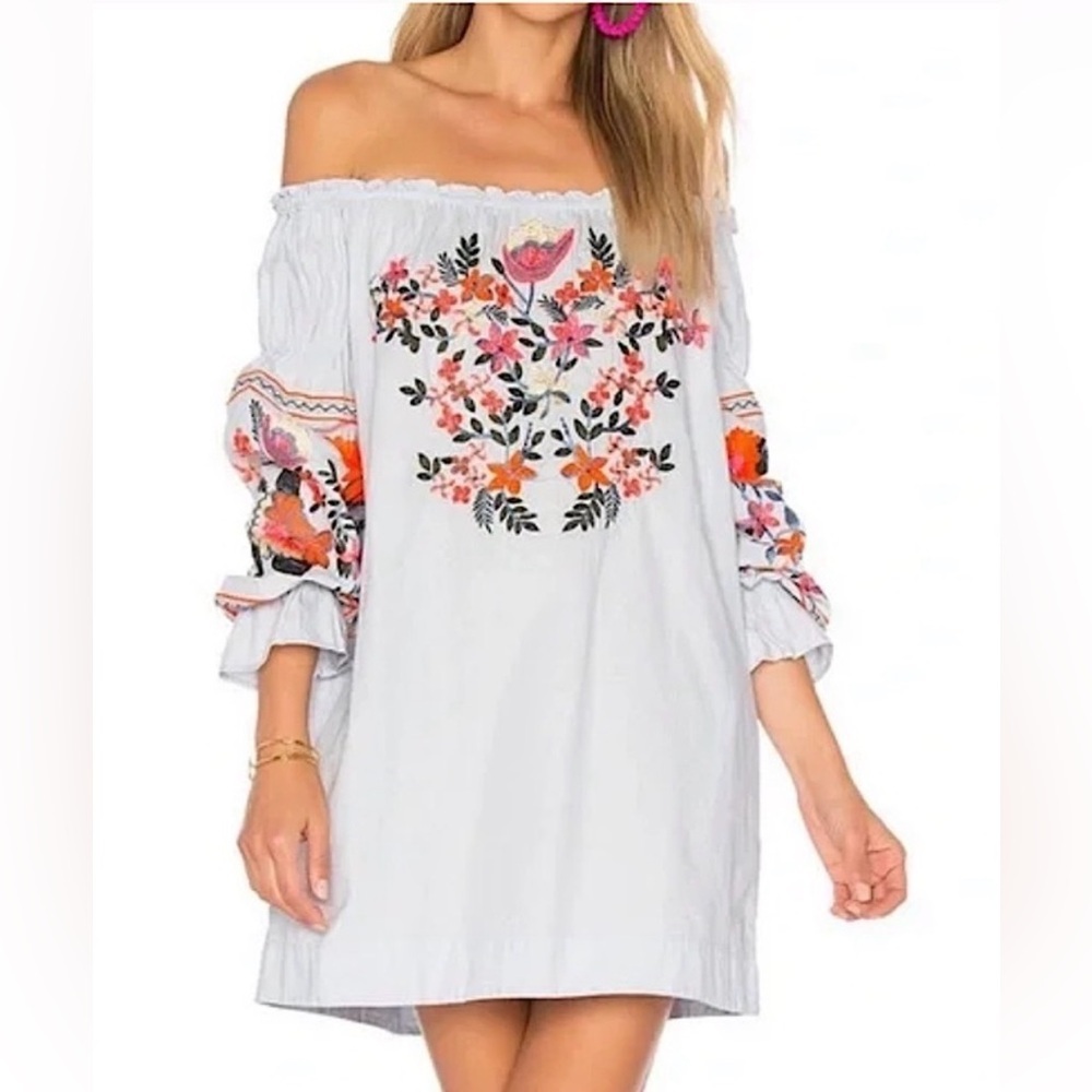Free People Fleur Du Jour Mini Dress